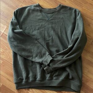 Carhartt Men's Olive Crewneck Sweater